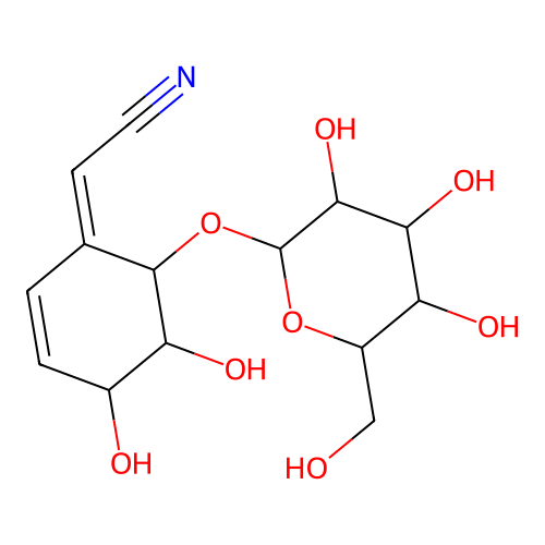 Lithospermoside structure