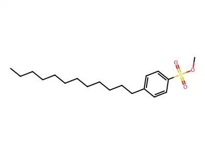 methyltetrapropylenebenzenesulphonate structure