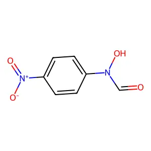N-甲酰-4-硝基苯基羟胺 structure