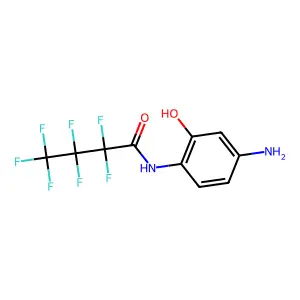 N-(4-Amino-2-hydroxyphenyl)-2,2,3,3,4,4,4-heptafluorobutyramide structure