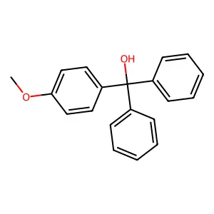4-Methoxy-alpha,alpha-diphenylbenzenemethanol structure