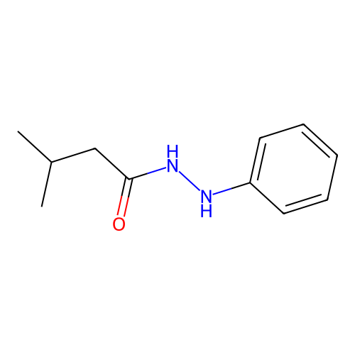 3-甲基-N-苯基丁亚胺肼酸 structure