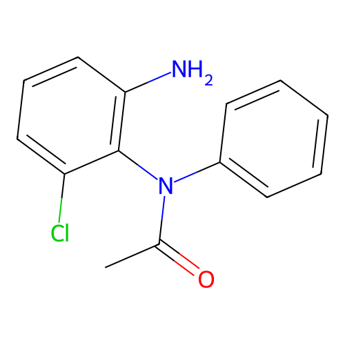 N-(2-Amino-6-chlorophenyl)-N-phenylacetamide structure