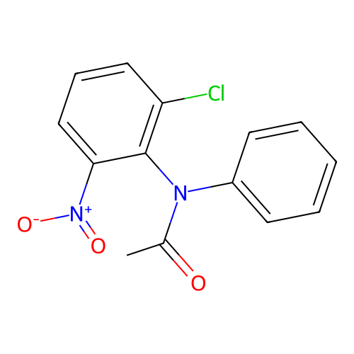 N-(2-Chloro-6-nitrophenyl)-N-phenylacetamide structure