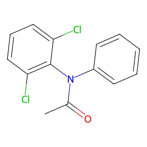 N-(2,6-dichlorophenyl)-N-phenylacetamide structure