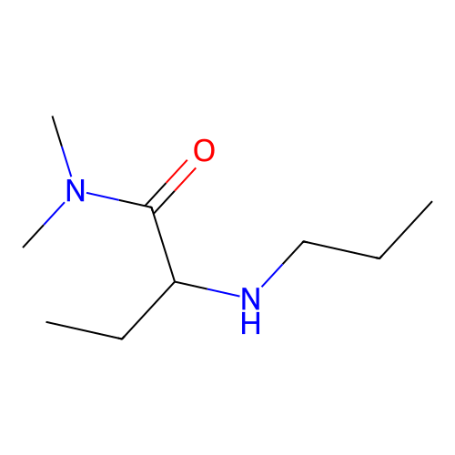 N,N-Dimethyl-2-(propylamino)butyramide structure