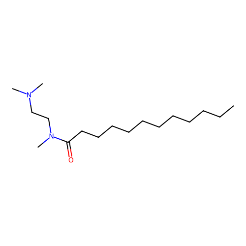 N-(2-(Dimethylamino)ethyl)-N-methyldodecanamide structure