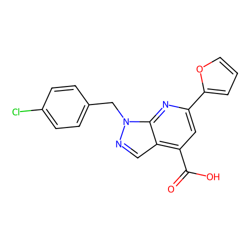 C18H12ClN3O3 structure