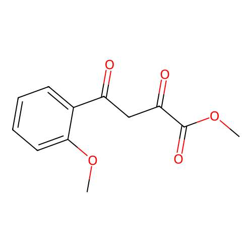 Methyl 4-(2-methoxyphenyl)-2,4-dioxobutanoate structure