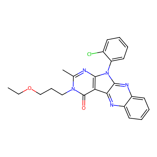 C24H22ClN5O2 structure