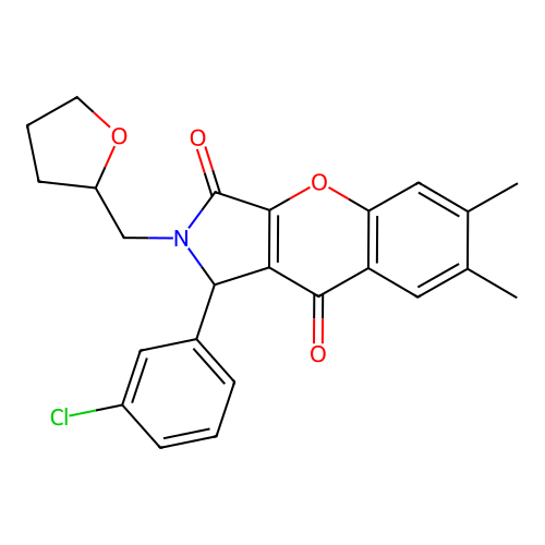 C24H22ClNO4 structure