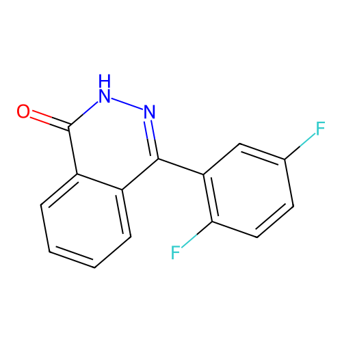 4-(2,5-Difluorophenyl)-1,2-dihydrophthalazin-1-one structure