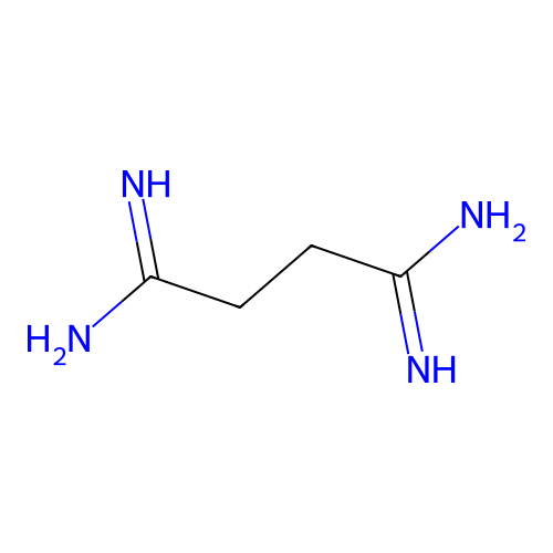 Butanebis(imidamide) structure