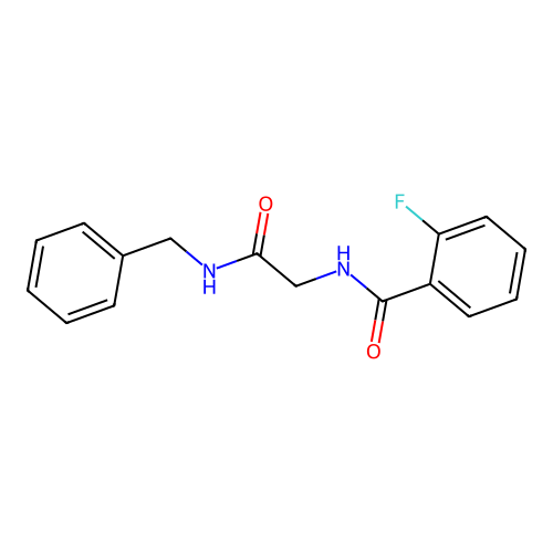 n-(2-(Benzylamino)-2-oxoethyl)-2-fluorobenzamide structure