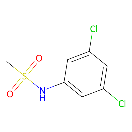 N-(3,5-dichlorophenyl)methanesulfonamide structure