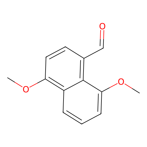 4,8-Dimethoxy-1-naphthaldehyde structure