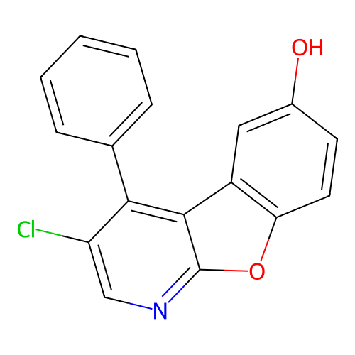 1-Aza-9-oxafluorene deriv. 7d structure