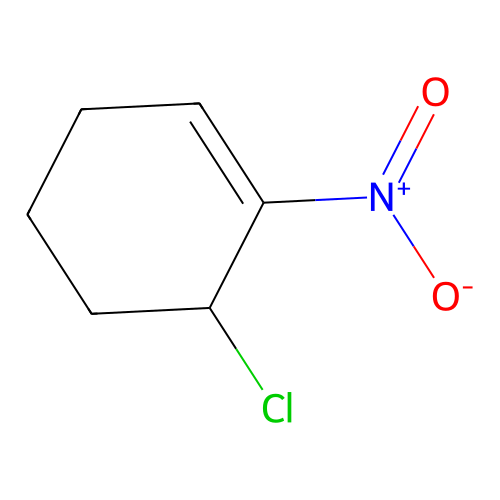 6-Chloro-1-nitrocyclohexene structure