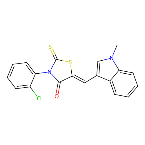 C19H13ClN2OS2 structure