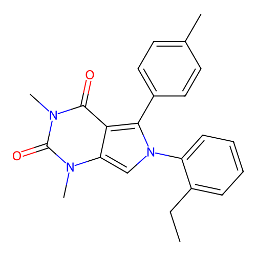 C23H23N3O2 structure