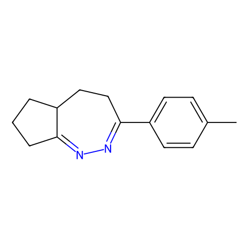 3-(4-Methylphenyl)-4,5,5a,6,7,8-hexahydrocyclopenta[c][1,2]diazepine structure