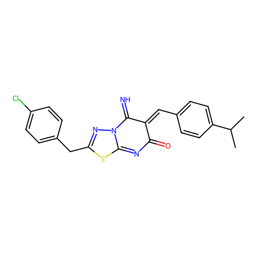 C22H19ClN4OS structure