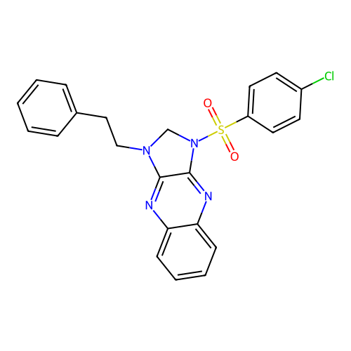C23H19ClN4O2S structure