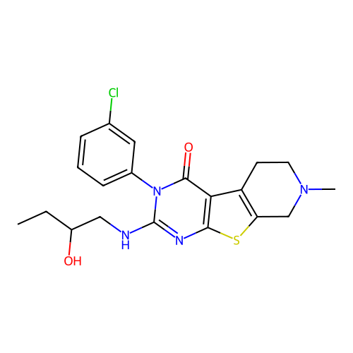 C20H23ClN4O2S structure