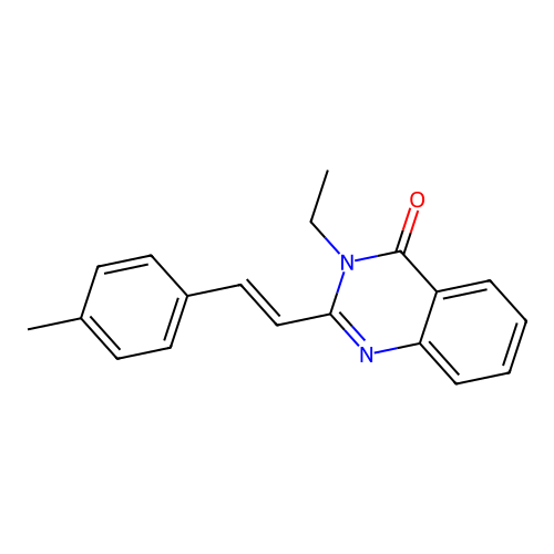 3-ethyl-2-[(E)-2-(4-methylphenyl)ethenyl]quinazolin-4(3H)-one structure