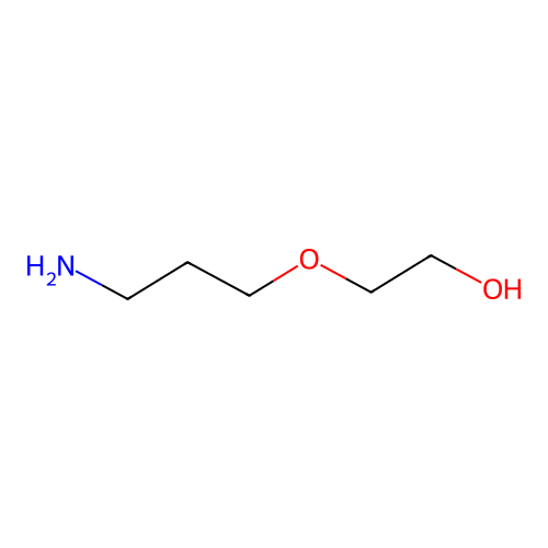 2-(3-Aminopropoxy)ethanol structure