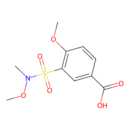 4-Methoxy-3-[methoxy(methyl)sulfamoyl]benzoic acid structure