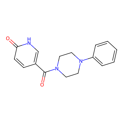 5-(4-Phenylpiperazine-1-carbonyl)pyridin-2-ol structure