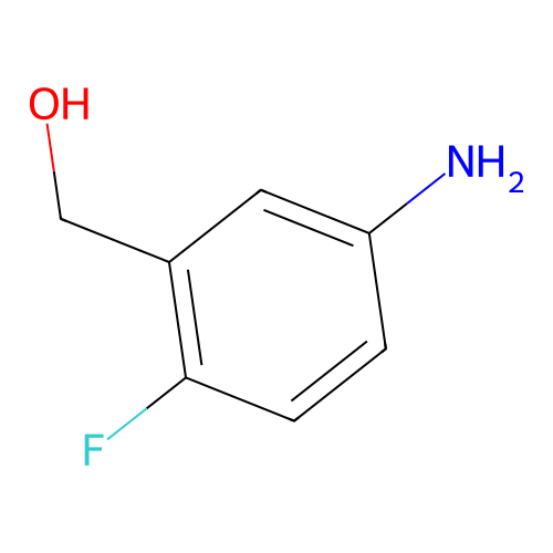 (5-Amino-2-fluorophenyl)methanol structure
