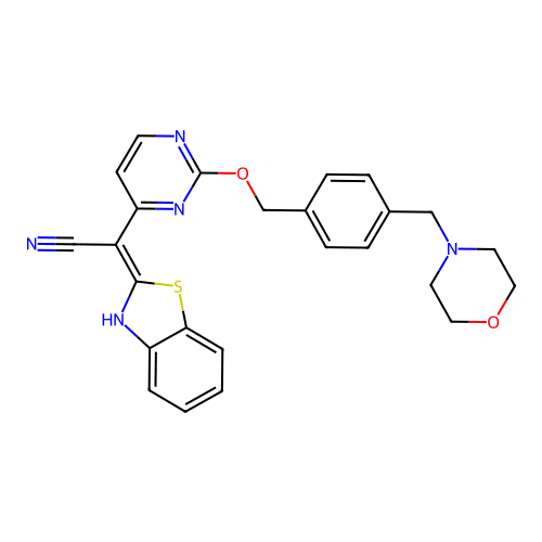 Bentamapimod structure
