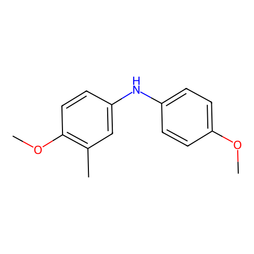 4-Methoxy-N-(4-methoxyphenyl)-m-toluidine structure