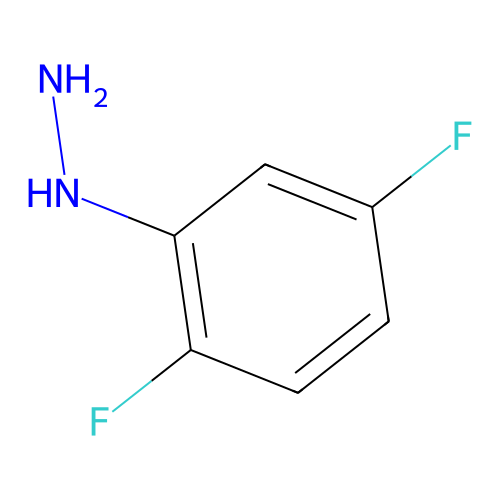 2,5-Difluorophenylhydrazine structure