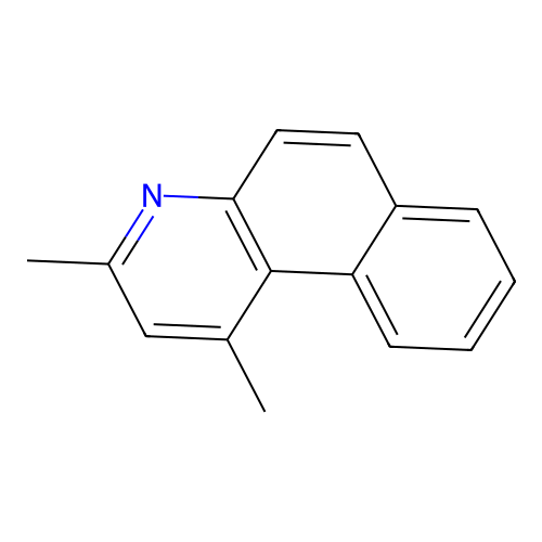 1,3-Dimethylbenzo[f]quinoline structure