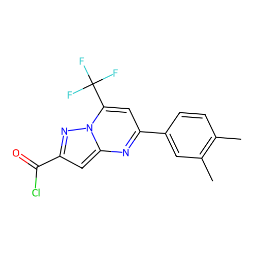 C16H11ClF3N3O structure