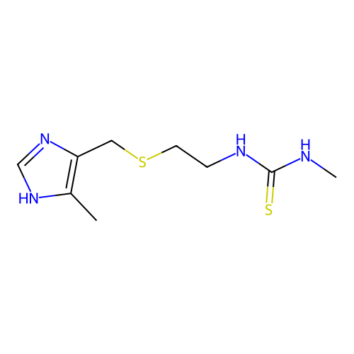 Metiamide structure