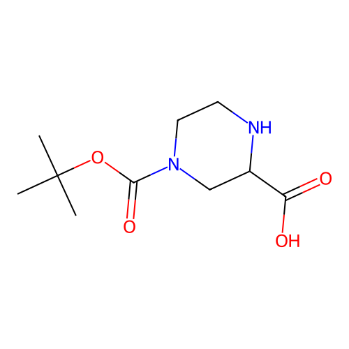 4-[(Tert-butoxy)carbonyl]piperazine-2-carboxylic acid structure