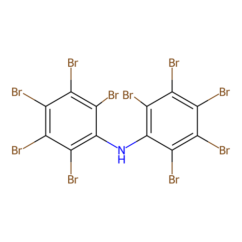 pentabromo-N-(pentabromophenyl)aniline structure
