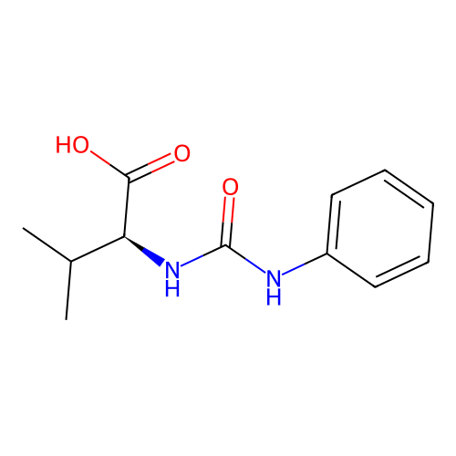 Valine, N-[(phenylamino)carbonyl]- structure