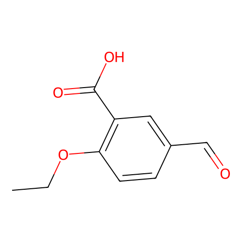 2-Ethoxy-5-formylbenzoic acid structure