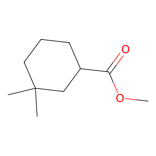 Methyl 3,3-dimethylcyclohexanecarboxylate structure