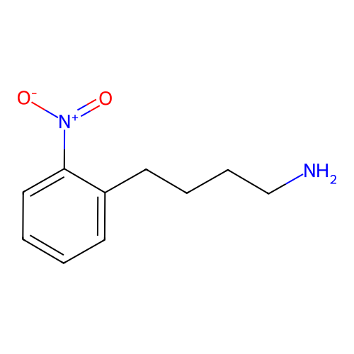 4-(2-Nitrophenyl)butan-1-amine structure