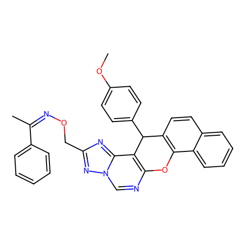 C32H25N5O3 structure