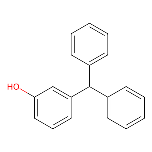 3-Benzhydrylphenol structure