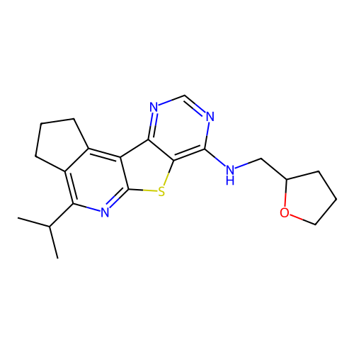 C20H24N4OS structure