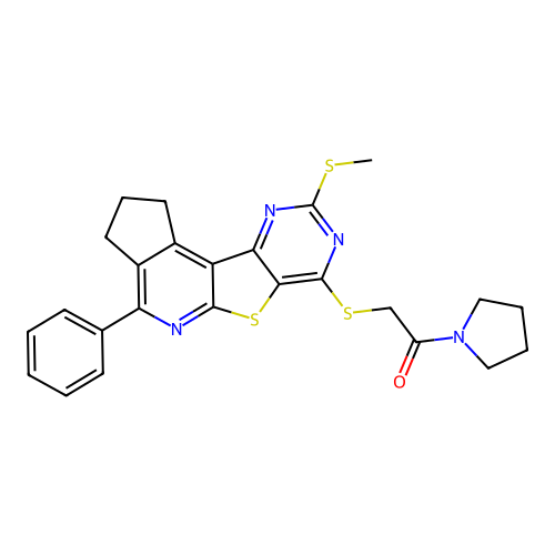 C25H24N4OS3 structure