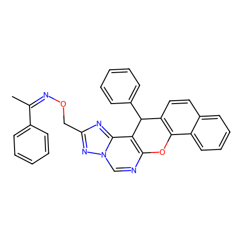 C31H23N5O2 structure